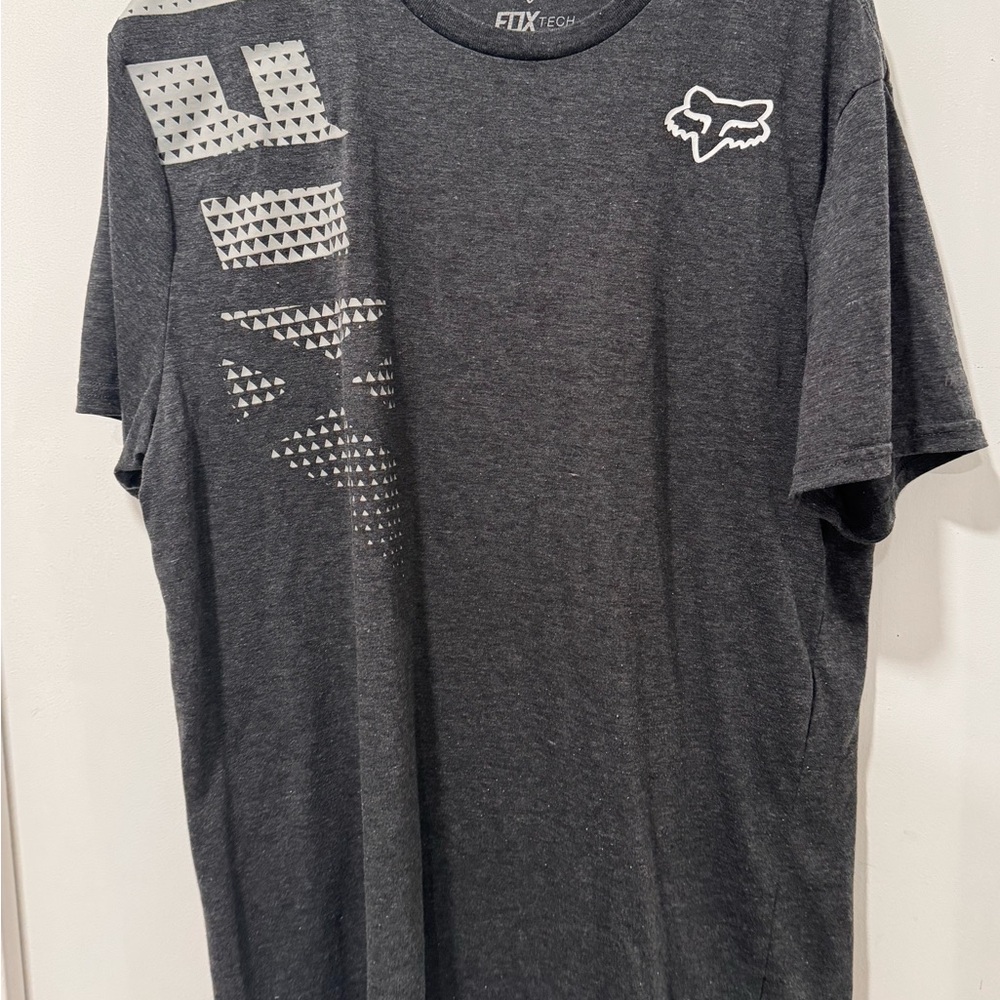 Fox Charcoal Gray Short-Sleeve Graphic Tee
